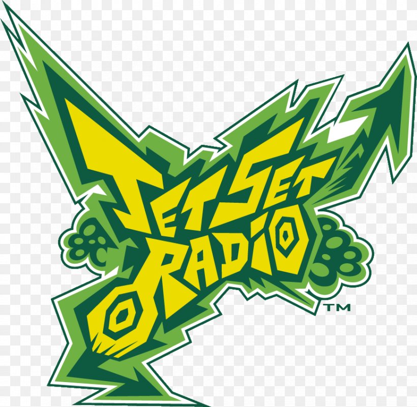 Jet Set Radio Future Jet Set Radio HD Video Games Logo, PNG, 869x849px, Jet Set Radio, Art, Dreamcast, Fictional Character, Grass Download Free