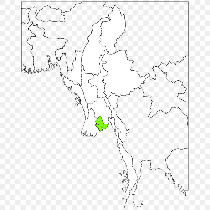 Pakokku Loikaw Hpa-An Administrative Divisions Of Myanmar Chauk, PNG, 1200x1200px, Loikaw, Administrative Divisions Of Myanmar, Area, Artwork, Black And White Download Free