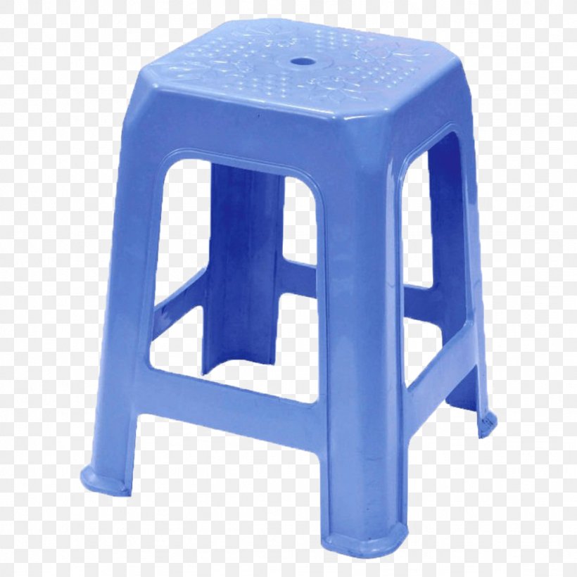 Plastic Stool Chair Furniture Blue, PNG, 1024x1024px, Plastic, Blue, Chair, Dupont, Food Packaging Download Free