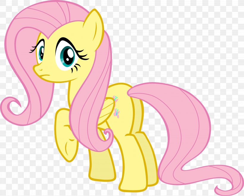 Pony Fluttershy Pinkie Pie Rainbow Dash Applejack, PNG, 6000x4842px, Watercolor, Cartoon, Flower, Frame, Heart Download Free