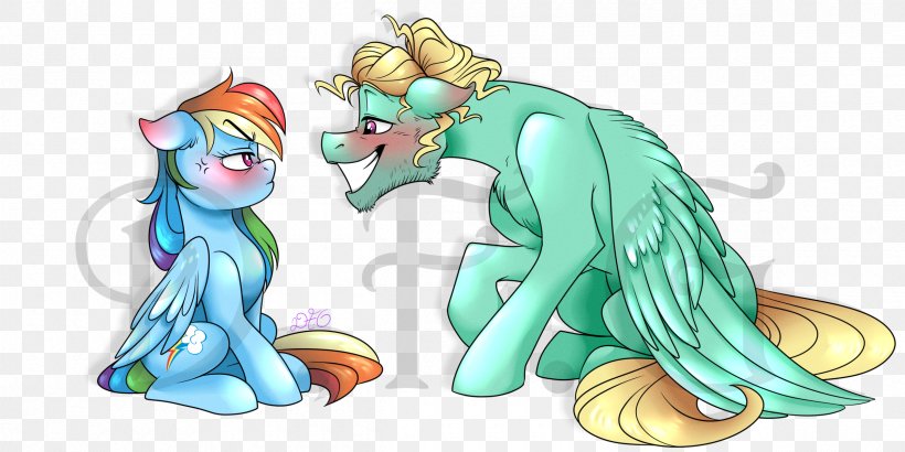 Pony Rainbow Dash Zefir Fluttershy Applejack, PNG, 2400x1200px, Watercolor, Cartoon, Flower, Frame, Heart Download Free