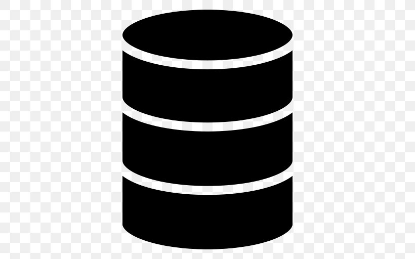 Computer Servers Download Database Clip Art, PNG, 512x512px, Computer Servers, Black, Black And White, Cloud Computing, Cylinder Download Free