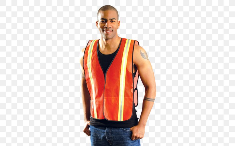 Gilets High-visibility Clothing T-shirt American National Standards Institute Mesh, PNG, 340x510px, Gilets, Abdomen, Arm, Armilla Reflectora, Clothing Download Free