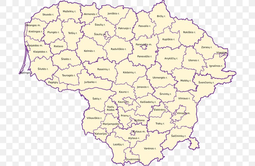 Map Lietuvos Savivaldybiu Asociacija Kaunas Keyword Tool Motorų Gatvė, PNG, 700x534px, Map, Area, City, Ecoregion, Kaunas Download Free