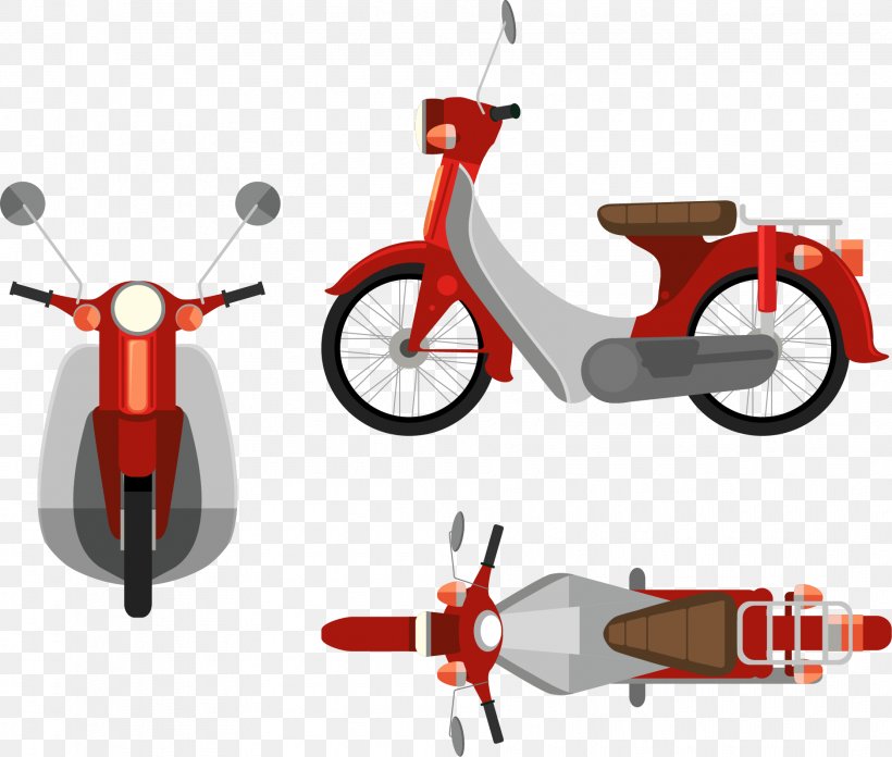 Scooter Motorcycle Illustration, PNG, 1877x1595px, Scooter, Bicycle, Harleydavidson, Moped, Motor Vehicle Download Free