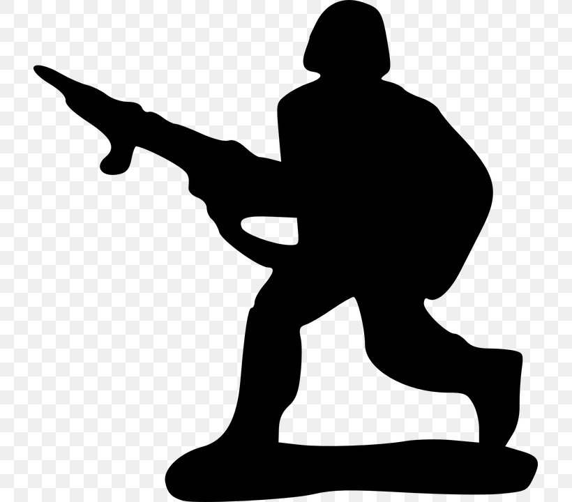Soldier Military Army Clip Art, PNG, 723x720px, Soldier, Arm, Army, Black, Black And White Download Free