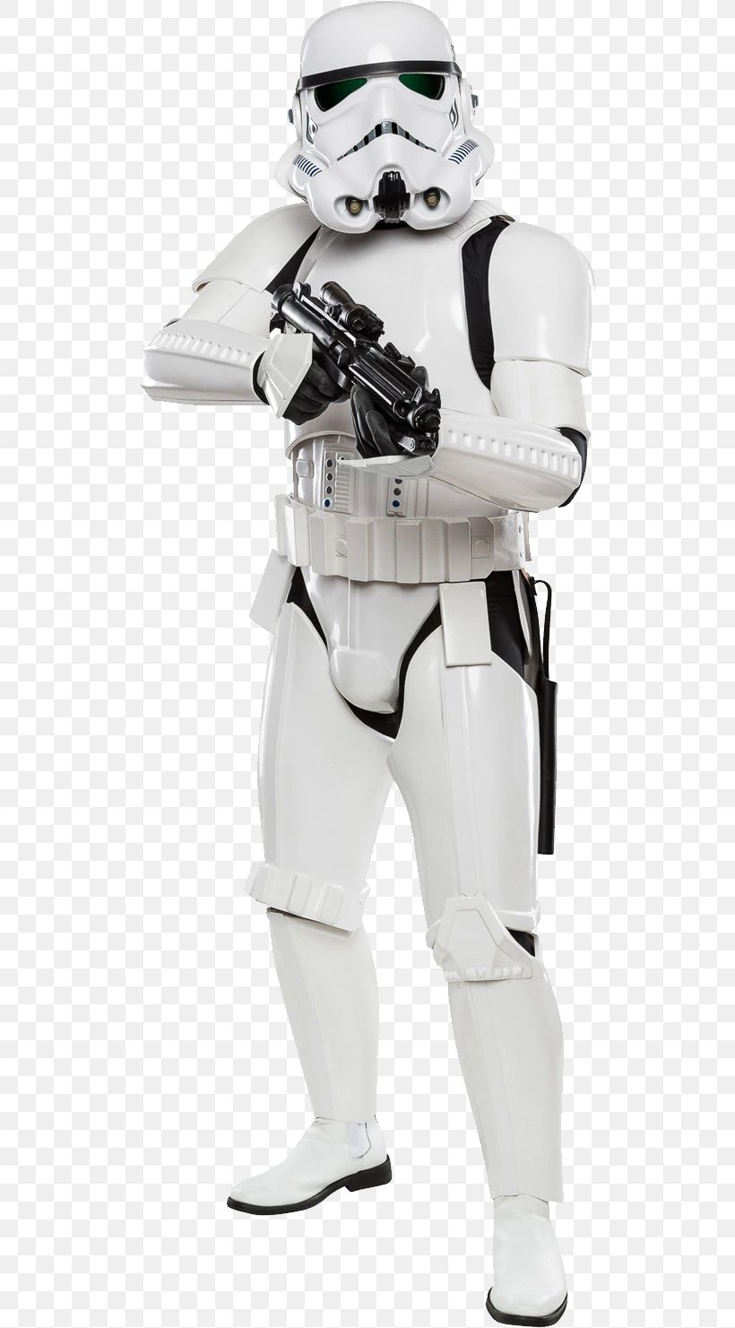 Stormtrooper Anakin Skywalker Grand Moff Tarkin Luke Skywalker Star Wars, PNG, 510x1481px, Clone Trooper, Baseball Equipment, Blaster, Clone Wars, Costume Download Free