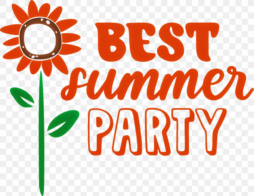 Best Summer Party Summer, PNG, 3000x2318px, Summer, Cut Flowers, Floral Design, Flower, Line Download Free