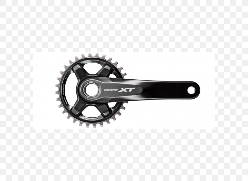 Bicycle Cranks Shimano Deore XT Mountain Bike, PNG, 600x600px, Bicycle Cranks, Bicycle, Bicycle Derailleurs, Bicycle Drivetrain Part, Bicycle Part Download Free