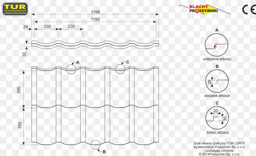 Blachodachówka Sheet Metal Pruszyński Sp. Z O.o. Aurochs Roof Tiles, PNG, 2612x1595px, Sheet Metal, Area, Aurochs, Auto Part, Car Download Free