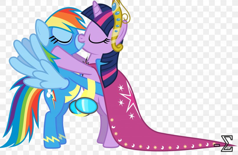 Pony Twilight Sparkle Rainbow Dash Princess Celestia Image, PNG, 8090x5280px, Watercolor, Cartoon, Flower, Frame, Heart Download Free