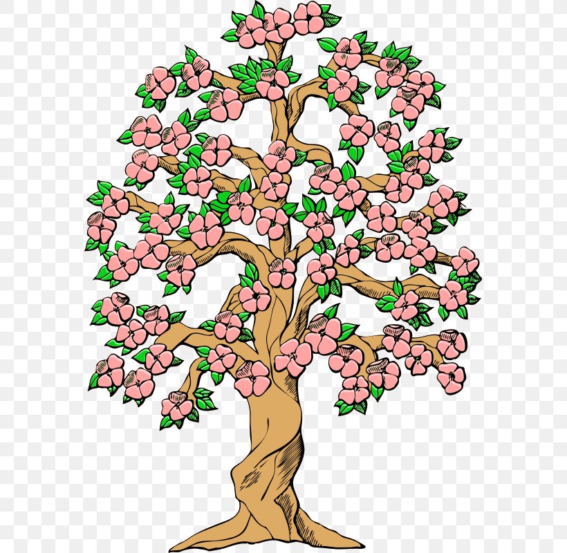 Clip Art Openclipart Tree Free Content Image, PNG, 575x800px, Tree, Art, Artwork, Blossom, Branch Download Free