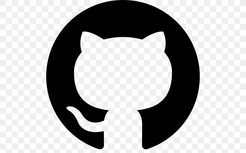 GitHub GitLab, PNG, 512x512px, Github, Black, Black And White, Carnivoran, Cat Download Free