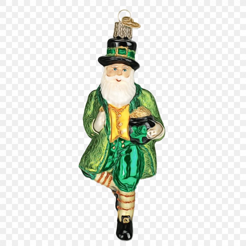 Saint Patrick's Day, PNG, 1200x1200px, Watercolor, Costume, Costume Accessory, Decorative Nutcracker, Fictional Character Download Free