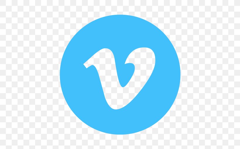 Vimeo Logo Social Media, PNG, 512x512px, Vimeo, Aqua, Azure, Blue, Brand Download Free