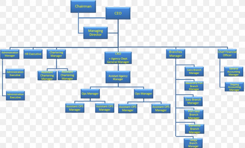 Organizational Chart Senior Management Organizational Structure, PNG ...