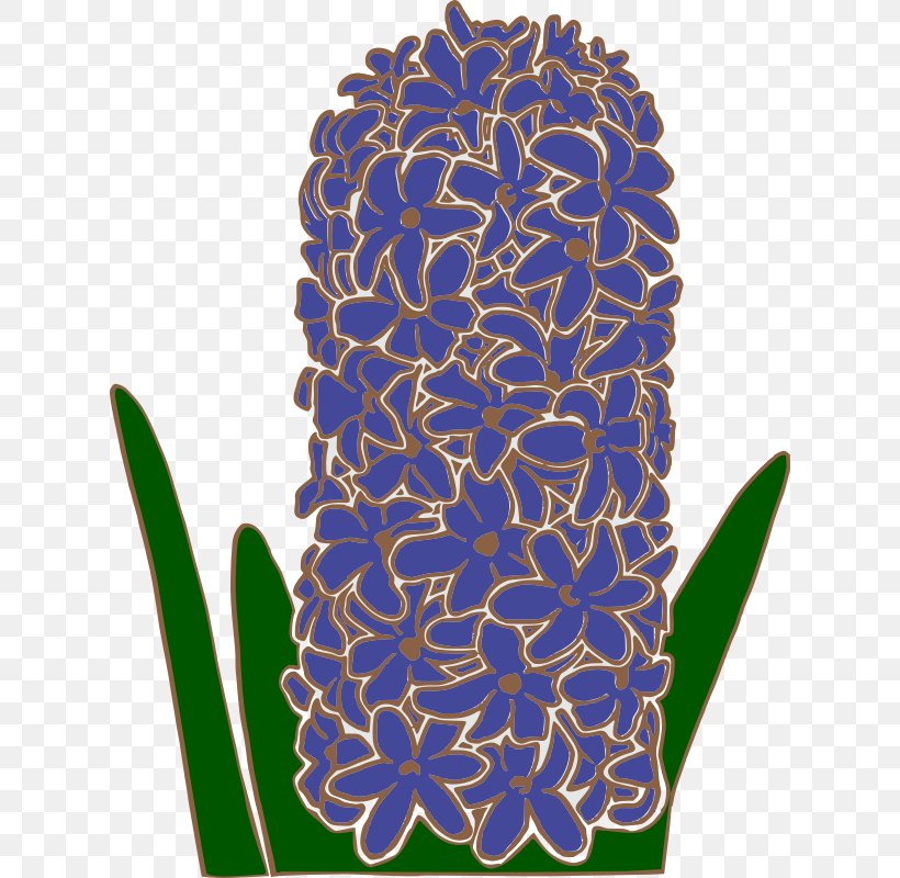 Hyacinthus Orientalis Clip Art, PNG, 620x800px, Hyacinthus Orientalis, Cobalt Blue, Common Water Hyacinth, Drawing, Electric Blue Download Free