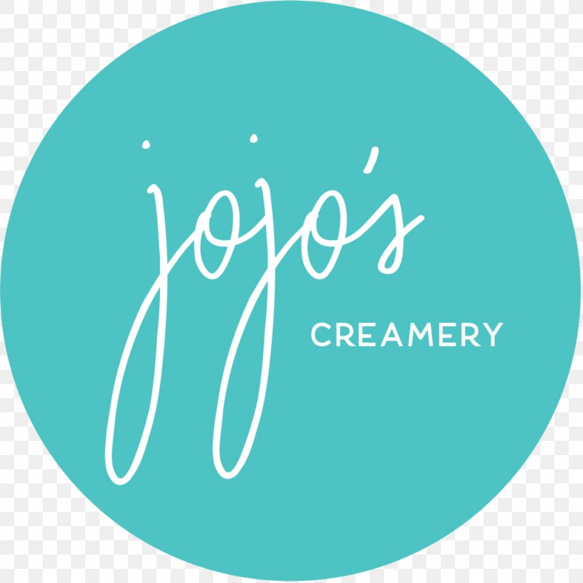 JoJo's Creamery Logo Brand, PNG, 1024x1024px, Logo, Aqua, Blue, Brand, Encinitas Download Free
