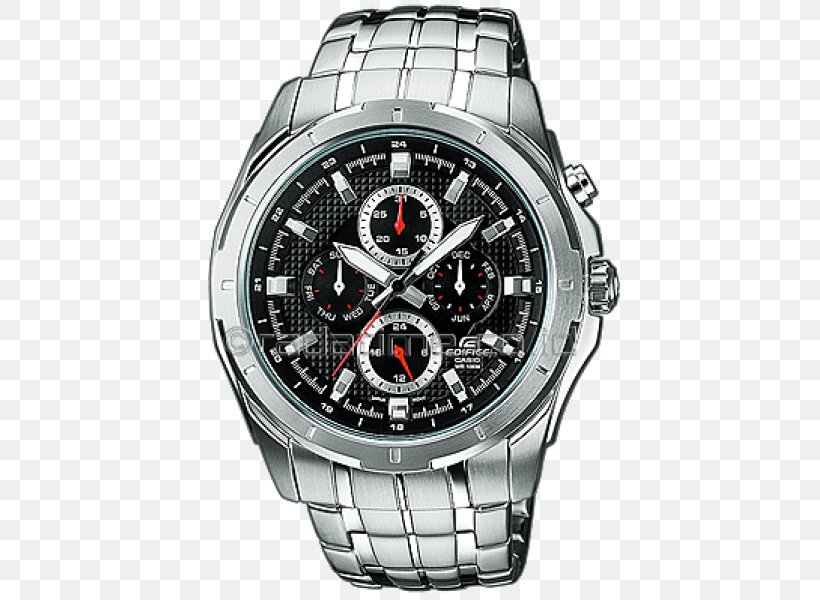 Watch Casio Edifice Amazon.com Chronograph, PNG, 600x600px, Watch, Amazoncom, Brand, Casio, Casio Edifice Download Free