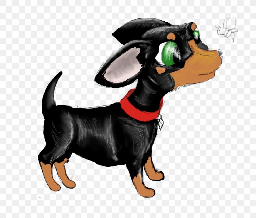 Dachshund Manchester Terrier German Pinscher Prague Ratter Puppy, PNG, 900x766px, Dachshund, Breed, Carnivoran, Cartoon, Dog Download Free