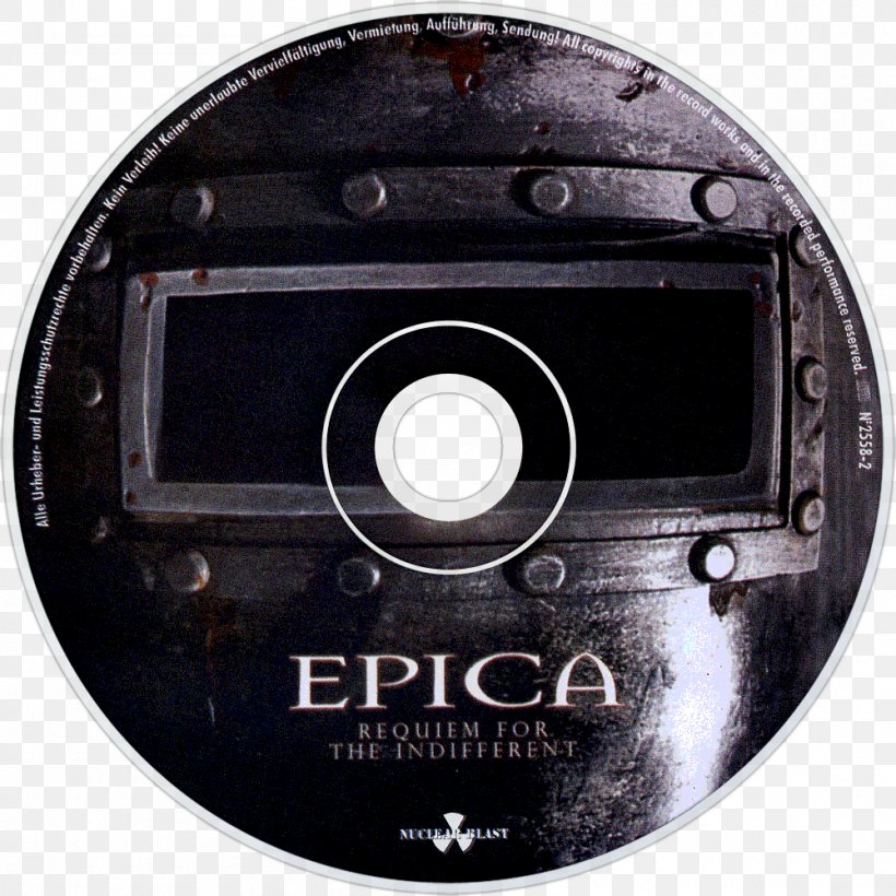 Requiem For The Indifferent Epica Compact Disc DVD STXE6FIN GR EUR, PNG, 1000x1000px, Watercolor, Cartoon, Flower, Frame, Heart Download Free