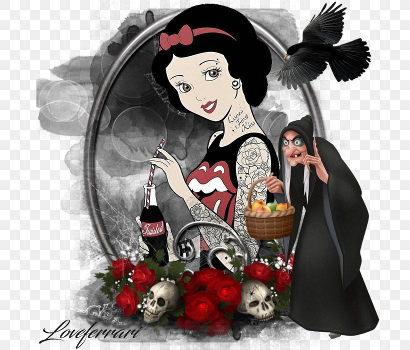 Snow White And The Seven Dwarfs Illustration T-shirt The Rolling Stones Punk Rock, PNG, 700x700px, Snow White And The Seven Dwarfs, Art, Body Piercing, Character, Fiction Download Free