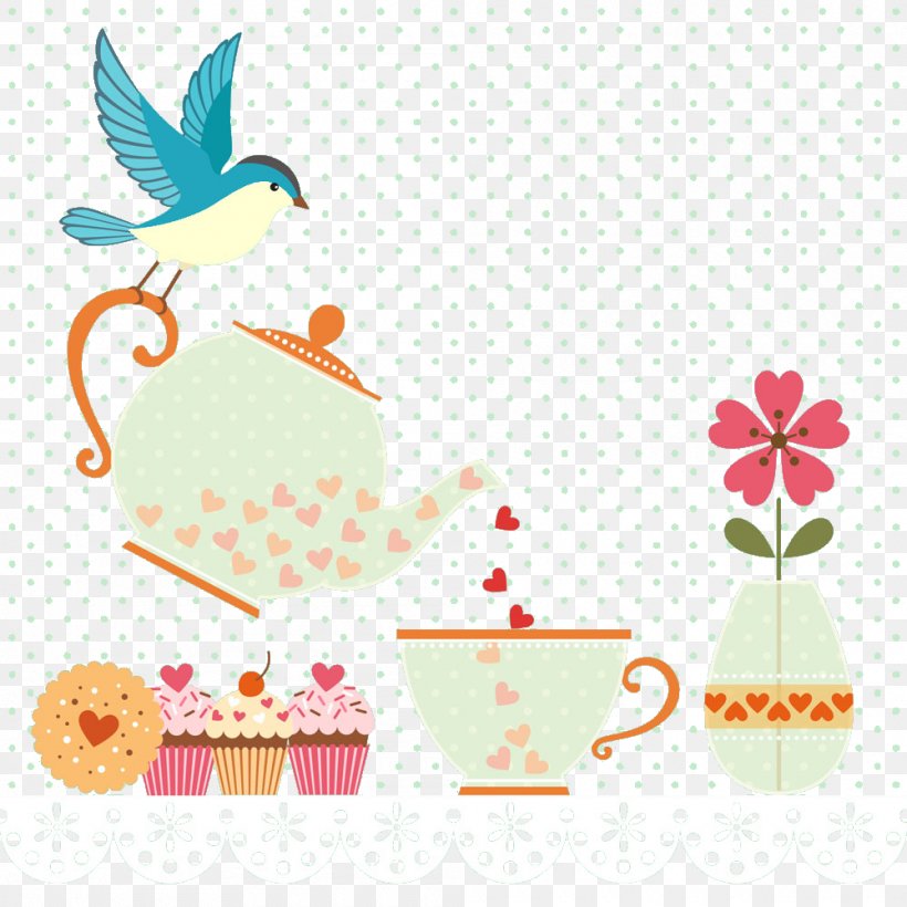 Teacake Tea Room Dessert, PNG, 1000x1000px, Tea, Art, Bird, Cake, Cup Download Free