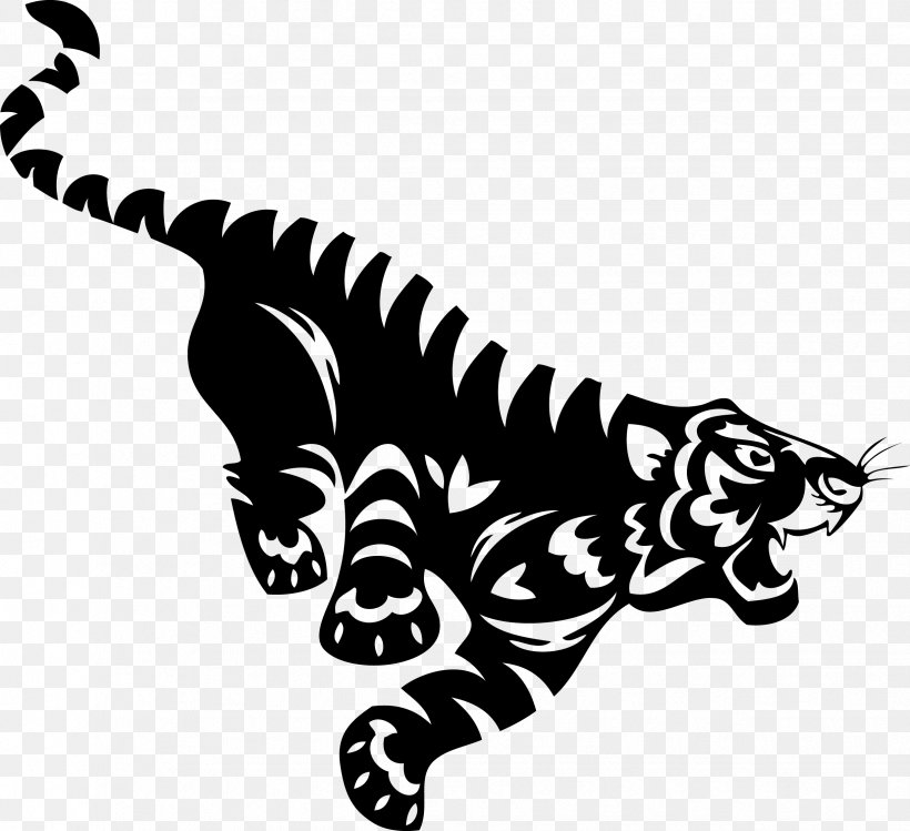 White Tiger Logo Clip Art, PNG, 2443x2232px, Tiger, Art, Big Cats, Black, Black And White Download Free