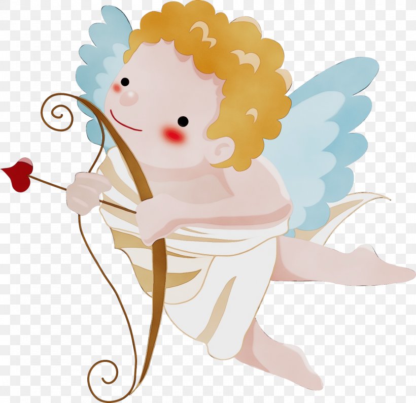 Angel Cartoon Cupid Fictional Character Clip Art, PNG, 1600x1550px, Watercolor, Angel, Cartoon, Cupid, Fictional Character Download Free