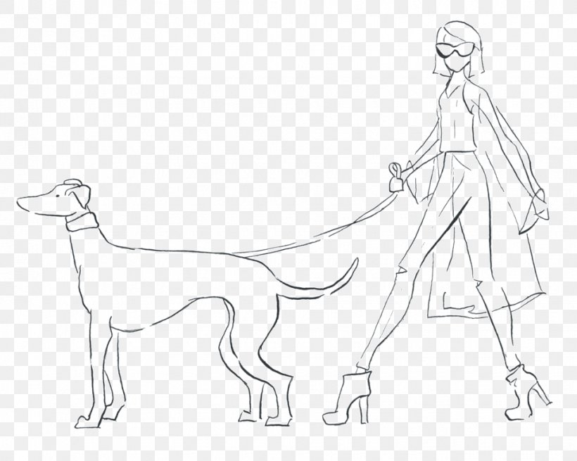 Dog Breed Sketch Human Drawing, PNG, 970x775px, Dog Breed, Arm, Artwork, Black And White, Breed Download Free