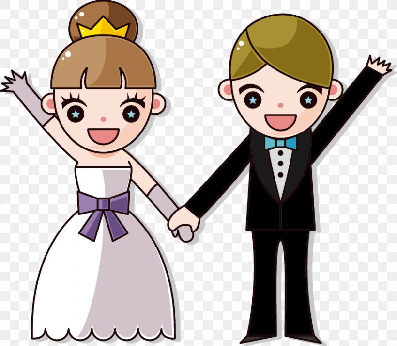 Wedding Invitation Bridegroom Illustration, PNG, 872x759px, Wedding Invitation, Boy, Bride, Bridegroom, Cartoon Download Free