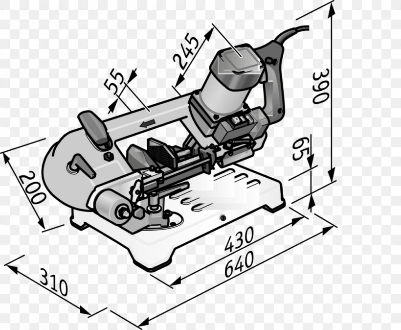 Band Saws Drawing Machine Tool Steel, PNG, 1000x823px, Band Saws, Aluminium, Angle Grinder, Auto Part, Bimetal Download Free