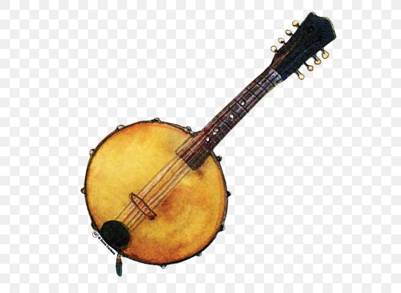 Mandolin Acoustic Guitar Acoustic-electric Guitar Banjo Guitar Tiple, PNG, 600x600px, Watercolor, Cartoon, Flower, Frame, Heart Download Free
