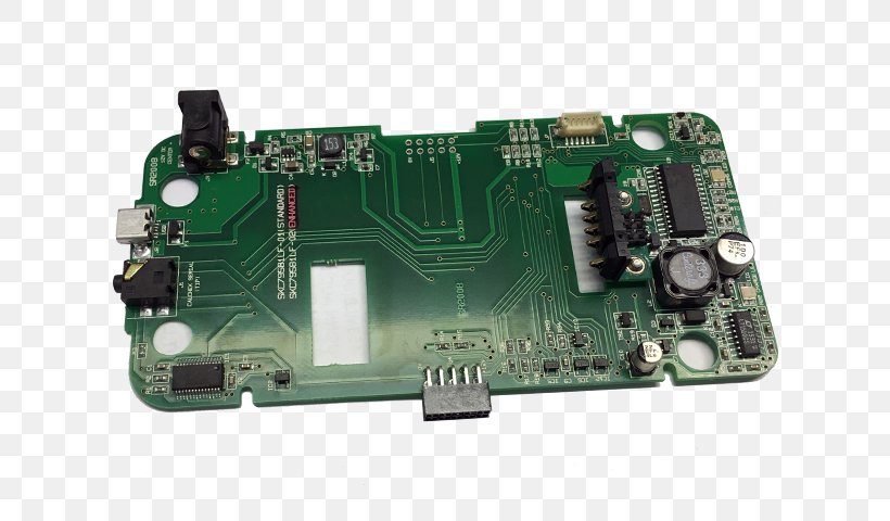 Microcontroller Graphics Cards & Video Adapters Printed Circuit Board Electronic Component Electrical Network, PNG, 640x480px, Microcontroller, Circuit Component, Computer Component, Computer Hardware, Cpu Download Free