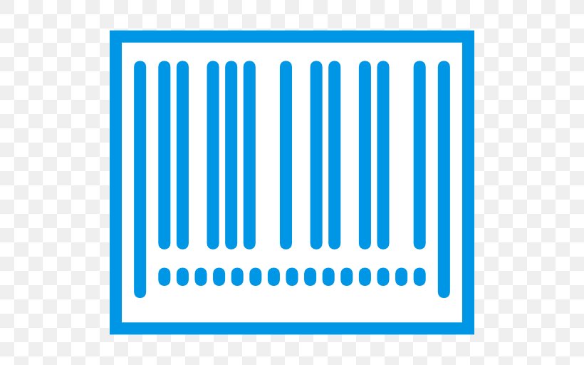 Barcode Scanners Inventory Management Software Barcode Printer, PNG, 512x512px, Barcode Scanners, Area, Barcode, Barcode Printer, Blue Download Free
