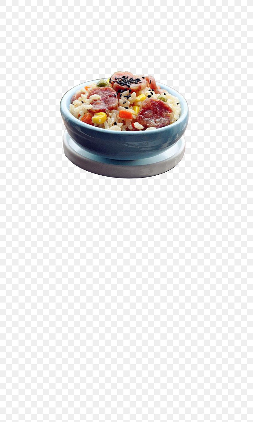 Chinese Sausage Cooked Rice Food, PNG, 456x1367px, Chinese Sausage, Aromatic Rice, Bowl, Cooked Rice, Cookware And Bakeware Download Free