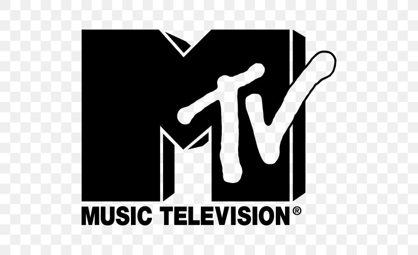Logo TV Viacom Media Networks MTV Television, PNG, 500x500px, Logo, Area, Black, Black And White, Brand Download Free