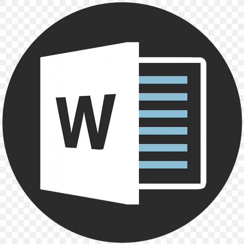 Microsoft Word Microsoft Office 2016 Microsoft Corporation Microsoft Office 2013, PNG, 920x920px, Microsoft Word, Brand, Computer Software, Document, Logo Download Free