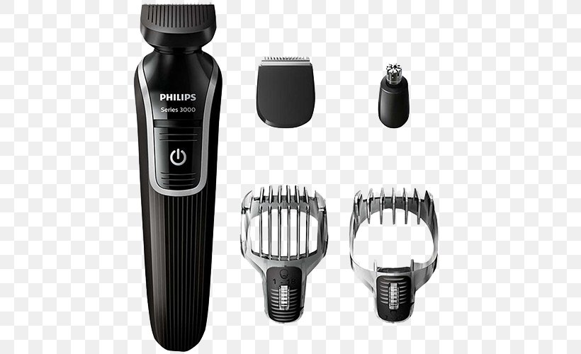 Philips Norelco Multigroom Series 3100 Electric Razors & Hair Trimmers Rechargeable Battery Philips Multigroom Evolution, PNG, 500x500px, Philips, Brush, Business, Electric Razors Hair Trimmers, Hardware Download Free