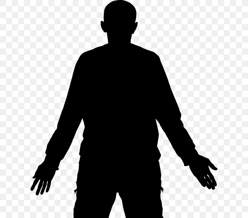 Silhouette Male Clip Art, PNG, 618x720px, Silhouette, Arm, Black, Black And White, Drawing Download Free