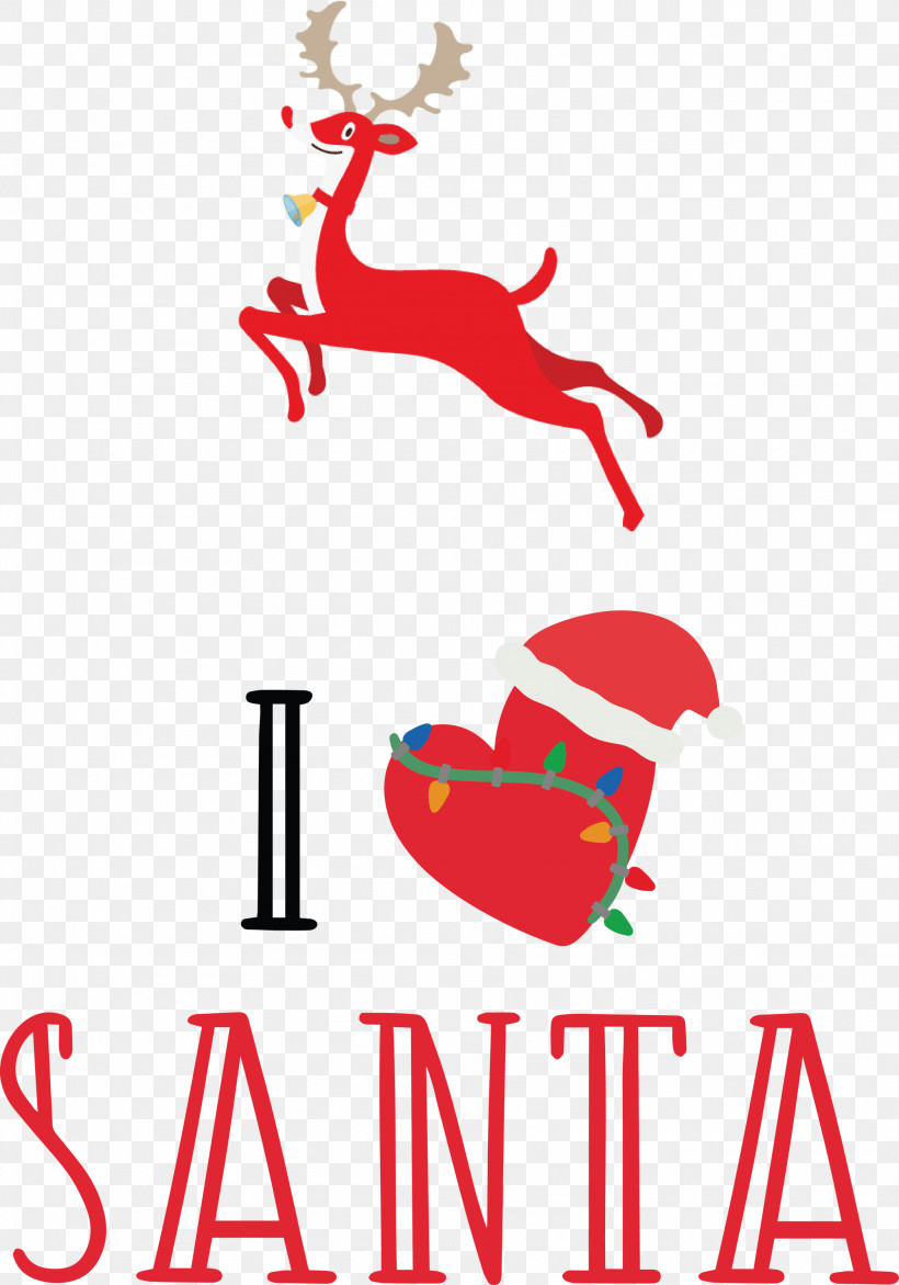 I Love Santa Santa Christmas, PNG, 2099x3000px, I Love Santa, Black, Christmas, Christmas Day, Fine Arts Download Free