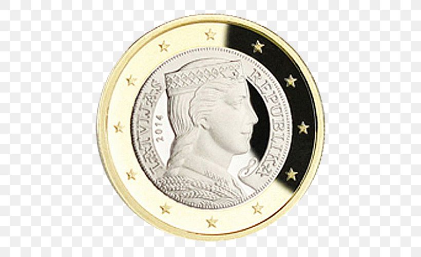 Latvian Euro Coins 1 Euro Coin, PNG, 500x500px, 1 Cent Euro Coin, 1 Euro Coin, 2 Euro Coin, 50 Cent Euro Coin, Coin Download Free