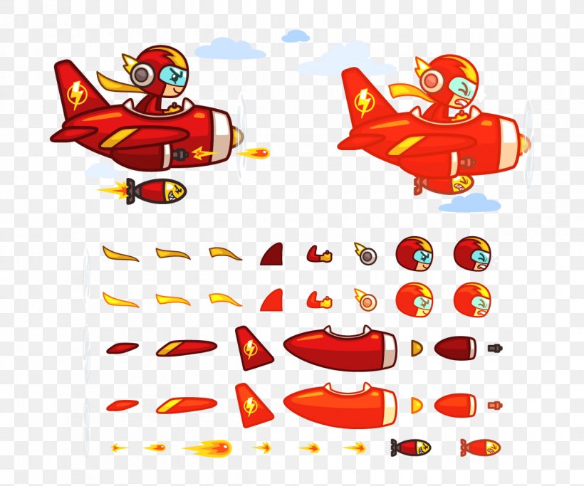 Red Plane Game Thunder Plane Airplane Plane Pixel Clip Art, PNG, 1200x1000px, 2d Computer Graphics, Red Plane Game, Airplane, Android, Area Download Free
