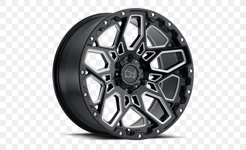 Rim Black Rhinoceros Car Wheel, PNG, 500x500px, Rim, Alloy Wheel, Auto Part, Automotive Tire, Automotive Wheel System Download Free