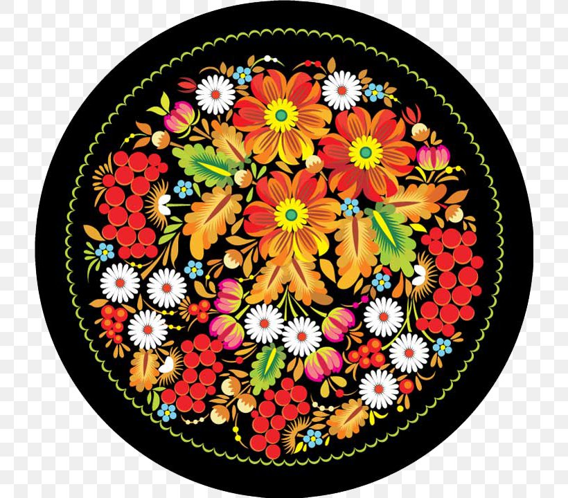 Zhostovo Painting Folk Art Ornament, PNG, 720x720px, Zhostovo Painting, Arabesque, Art, Chrysanths, Cut Flowers Download Free
