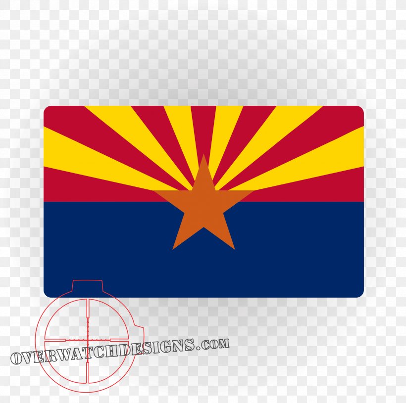 Flag Of Arizona State Flag Flag Of The United States, PNG, 2409x2396px, Arizona, Brand, Decal, Flag, Flag Of Arizona Download Free