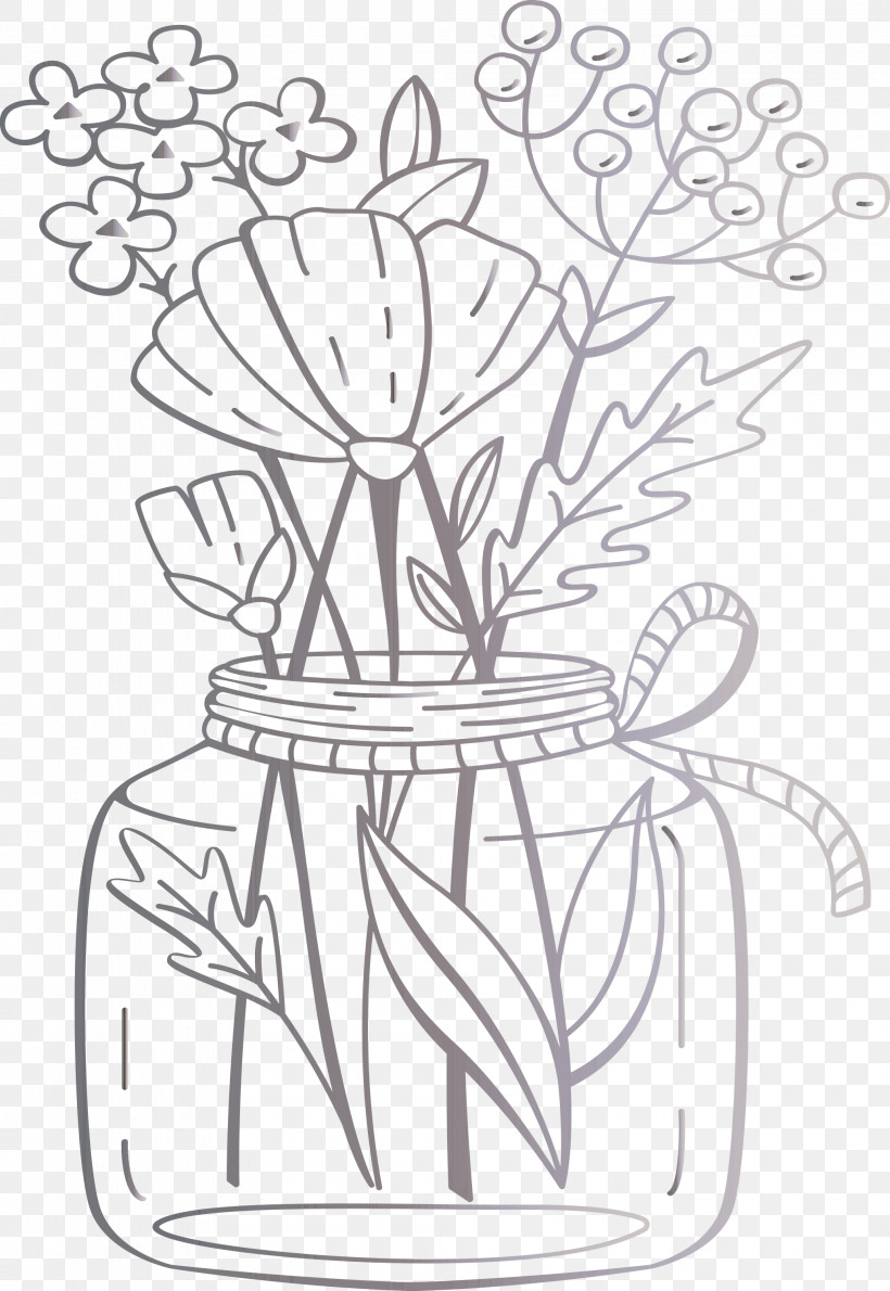 Mason Jar, PNG, 2066x3000px, Mason Jar, Cut Flowers, Floral Design, Flower, Flower Bouquet Download Free