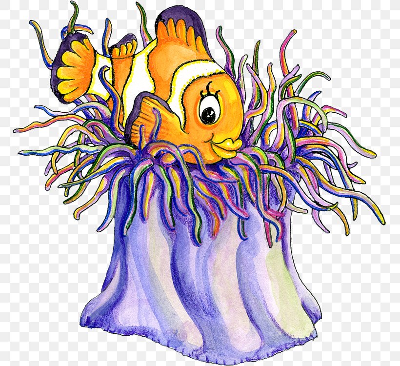 Ocellaris Clownfish Clip Art, PNG, 768x750px, Clownfish, Art, Artwork, Cartoon, Fictional Character Download Free