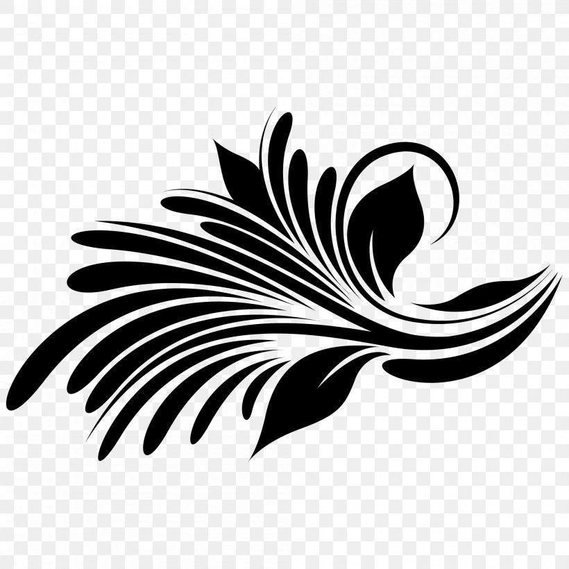 Shape Ornament Clip Art, PNG, 2000x2000px, Shape, Beak, Bird, Black And White, Drawing Download Free