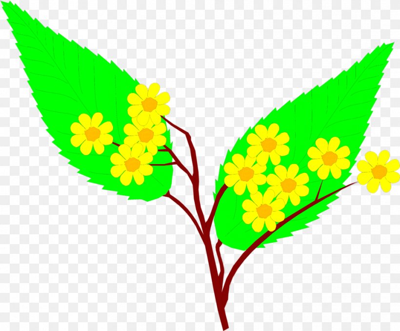 Yellow Flower Clip Art, PNG, 958x793px, Yellow, Color, Drawing, Flora, Flower Download Free